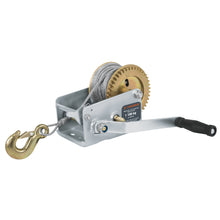 Cargar imagen en el visor de la galería, Malacate con manivela, 1100 kg, con cable