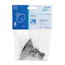 Cargar imagen en el visor de la galería, Regadera redonda, zamak, 3' sin brazo, Aqua