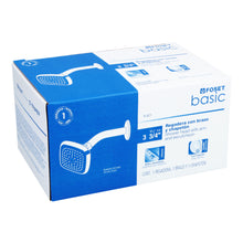 Cargar imagen en el visor de la galería, Regadera cuadrada, ABS, 3-3/4', con brazo, Basic