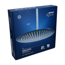 Cargar imagen en el visor de la galería, Regadera redonda, acero inoxidable, 12', cromada, Riviera