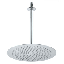 Cargar imagen en el visor de la galería, Regadera redonda, acero inoxidable, 12', cromada, Riviera