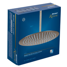 Cargar imagen en el visor de la galería, Regadera redonda, acero inoxidable, 12', satinada, Riviera