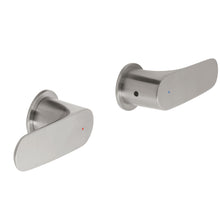 Cargar imagen en el visor de la galería, Juego de 2 manerales, regadera, satín, Riviera