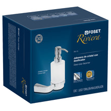 Cargar imagen en el visor de la galería, Dispensador de jabón, cromado, línea Riviera
