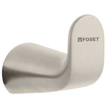 Cargar imagen en el visor de la galería, Gancho sencillo satinado para toalla línea Riviera