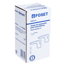 Cargar imagen en el visor de la galería, Juego de 2 manerales para lavabo, satin, Riviera