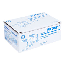 Cargar imagen en el visor de la galería, Juego de 2 manerales para tina, satin, Riviera