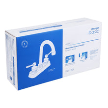 Cargar imagen en el visor de la galería, Mezcladora plástica para lavabo, cuello tipo bar, palanca