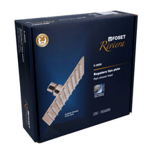 Cargar imagen en el visor de la galería, Regadera acero inoxidable, 8', sin brazo, satinado, Riviera