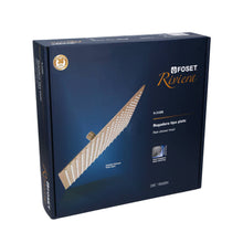 Cargar imagen en el visor de la galería, Regadera acero inoxidable, 12', sin brazo, satinado, Riviera