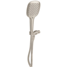 Cargar imagen en el visor de la galería, Regadera manual con soporte, satín, Riviera