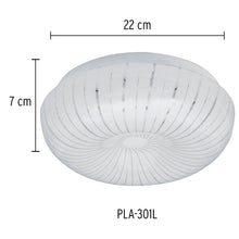 Cargar imagen en el visor de la galería, Plafón redondo, decorativo, 8W, 6500K, LED