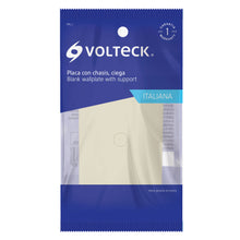 Cargar imagen en el visor de la galería, Placa de ABS ciega, línea Italiana, color marfil