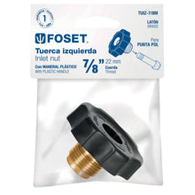 Cargar imagen en el visor de la galería, Tuerca izquierda 7/8' con maneral plástico