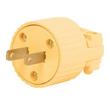 Cargar imagen en el visor de la galería, Clavija industrial, plástica, sin tierra, Volteck