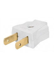 Cargar imagen en el visor de la galería, Clavija plana económica de ABS, bolsa con 2 piezas