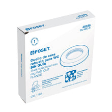 Cargar imagen en el visor de la galería, Cuello de cera sin guía para WC, robusto, 250 g