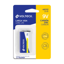 Cargar imagen en el visor de la galería, Pila zinc-carbón 9v, blister, Volteck