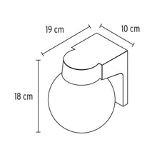 Cargar imagen en el visor de la galería, Arbotante tipo globo de LED