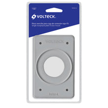 Cargar imagen en el visor de la galería, Placa tipo FS, sencilla, de sobreponer, Volteck