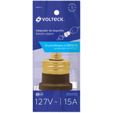 Cargar imagen en el visor de la galería, Adaptador de portalámpara a contacto