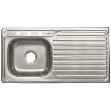 Cargar imagen en el visor de la galería, Tarja de empotrar 100 x 51 cm , tina izquierda, Basic