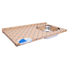 Cargar imagen en el visor de la galería, Tarja de sobreponer 100 x 50 cm, tina derecha, Basic