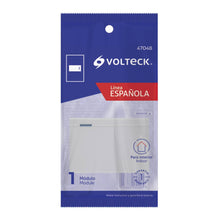 Cargar imagen en el visor de la galería, Interruptor de 3 vías, 1 módulo, línea Española,color blanco