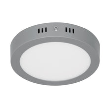 Cargar imagen en el visor de la galería, Plafón redondo, moderno, 12 W, 6500K, LED, gris