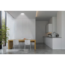 Cargar imagen en el visor de la galería, Plafón cuadrado, moderno, 24 W, 6500 K, LED, gris