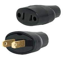 Cargar imagen en el visor de la galería, Clavija y contacto de hule, bolsa con 2 pzas, Volteck