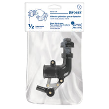 Cargar imagen en el visor de la galería, Válvula de flotador, plástica para tinaco 1/2'