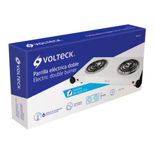 Cargar imagen en el visor de la galería, Parrilla eléctrica 2 quemadores,cuadrada