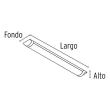 Cargar imagen en el visor de la galería, Luminario para gabinete, slim, 18 W, LED
