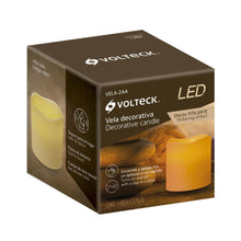 Cargar imagen en el visor de la galería, Vela de LED con 2 pilas AA y sensor