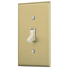 Cargar imagen en el visor de la galería, Placa armada interruptor sencillo, línea Standard, aluminio