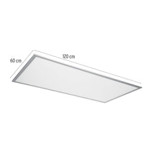 Cargar imagen en el visor de la galería, Panel colgante, 60 x 120 cm, 65 W, 6500 K, LED