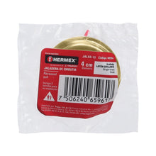 Cargar imagen en el visor de la galería, Jaladera de embutir latonada tipo dedal #3