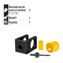 Cargar imagen en el visor de la galería, Juego para instalar cerraduras, 4 pzas, Pretul