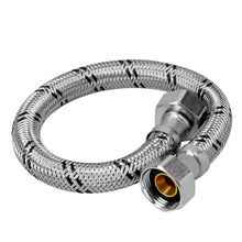 Cargar imagen en el visor de la galería, Manguera de hule, 3/4x3/4', 40cm, acero, usos generales