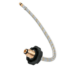 Cargar imagen en el visor de la galería, Manguera de hule, pigtail, 55 cm, acero, usos generales