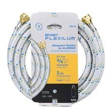 Cargar imagen en el visor de la galería, Manguera de hule, 300 cm, revestida de aluminio