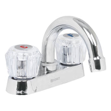 Cargar imagen en el visor de la galería, Mezcladora para lavabo,manerales acrilico,cuello curvo,Basic