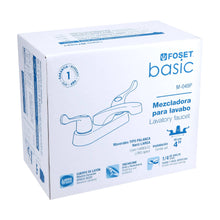 Cargar imagen en el visor de la galería, Mezcladora para lavabo, manerales palanca, Basic