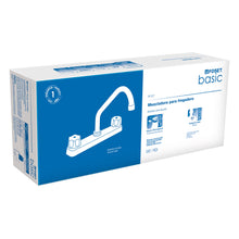 Cargar imagen en el visor de la galería, Mezcladora plástica para fregadero, cuello corto, Basic