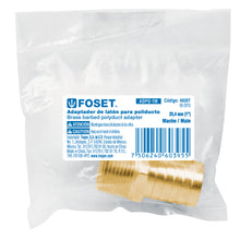 Cargar imagen en el visor de la galería, Adaptador para poliducto, 1', macho