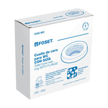 Cargar imagen en el visor de la galería, Cuello de cera con guía para WC, 170 g