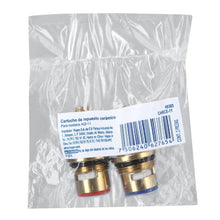Cargar imagen en el visor de la galería, Cartuchos cerámico llaves individuales AQI-11, Aqua, 2 pzas