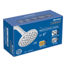 Cargar imagen en el visor de la galería, Regadera redonda, 4', con brazo, Element