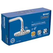 Cargar imagen en el visor de la galería, Regadera redonda, 6', con brazo, Element